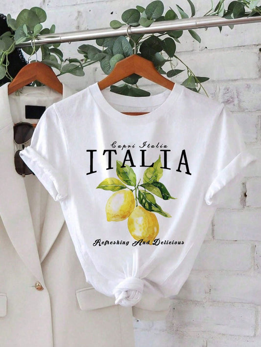 CAMISETA DAMA CAPRI ITALIA