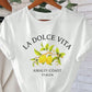 CAMISETA DAMA LA DOLCE VITA