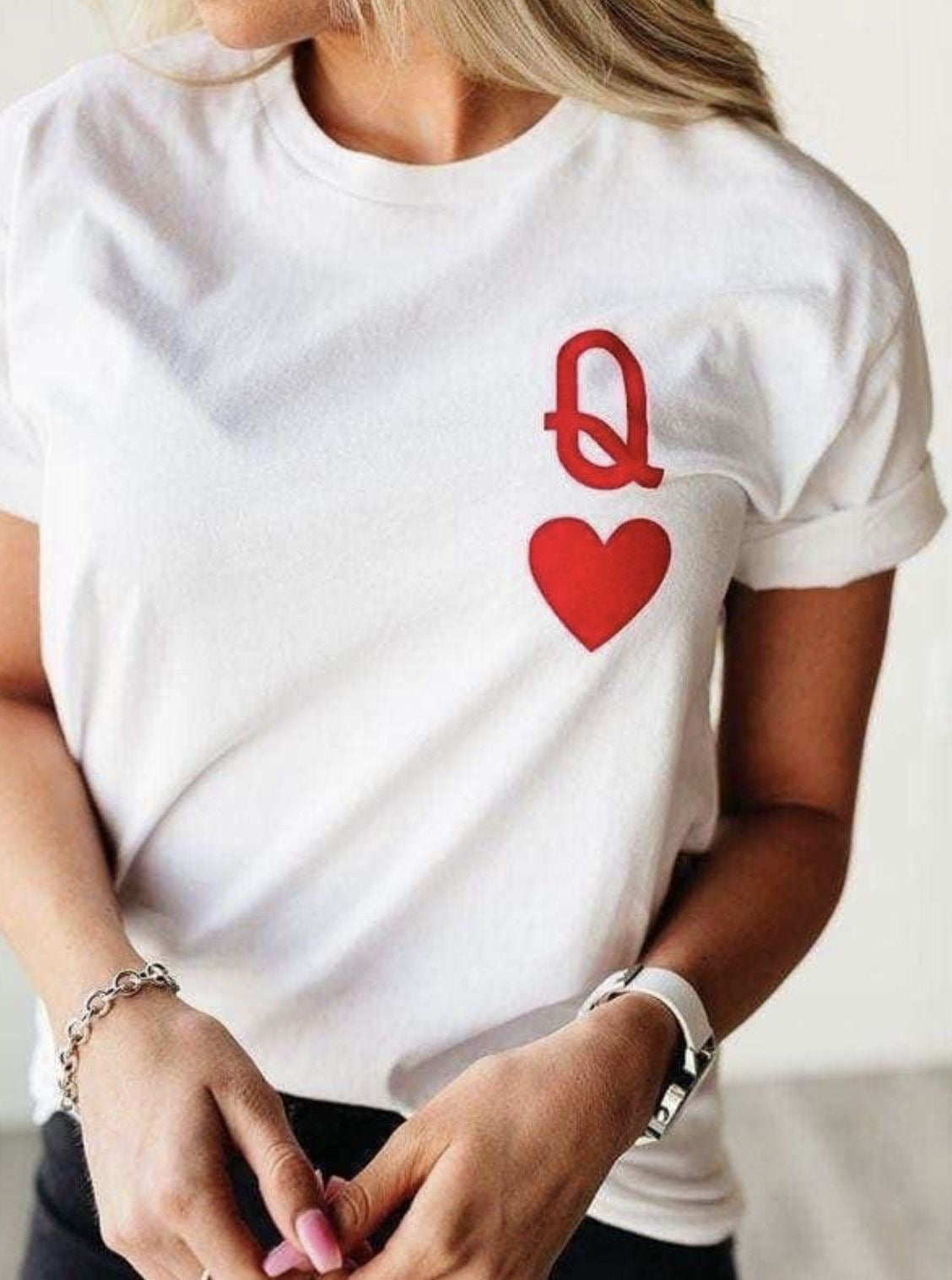 CAMISETA DAMA Q CORAZON