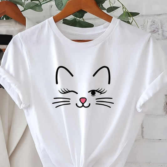 CAMISETA DAMA GATA