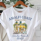 CAMISETA DAMA AMALFI COAST ITALY