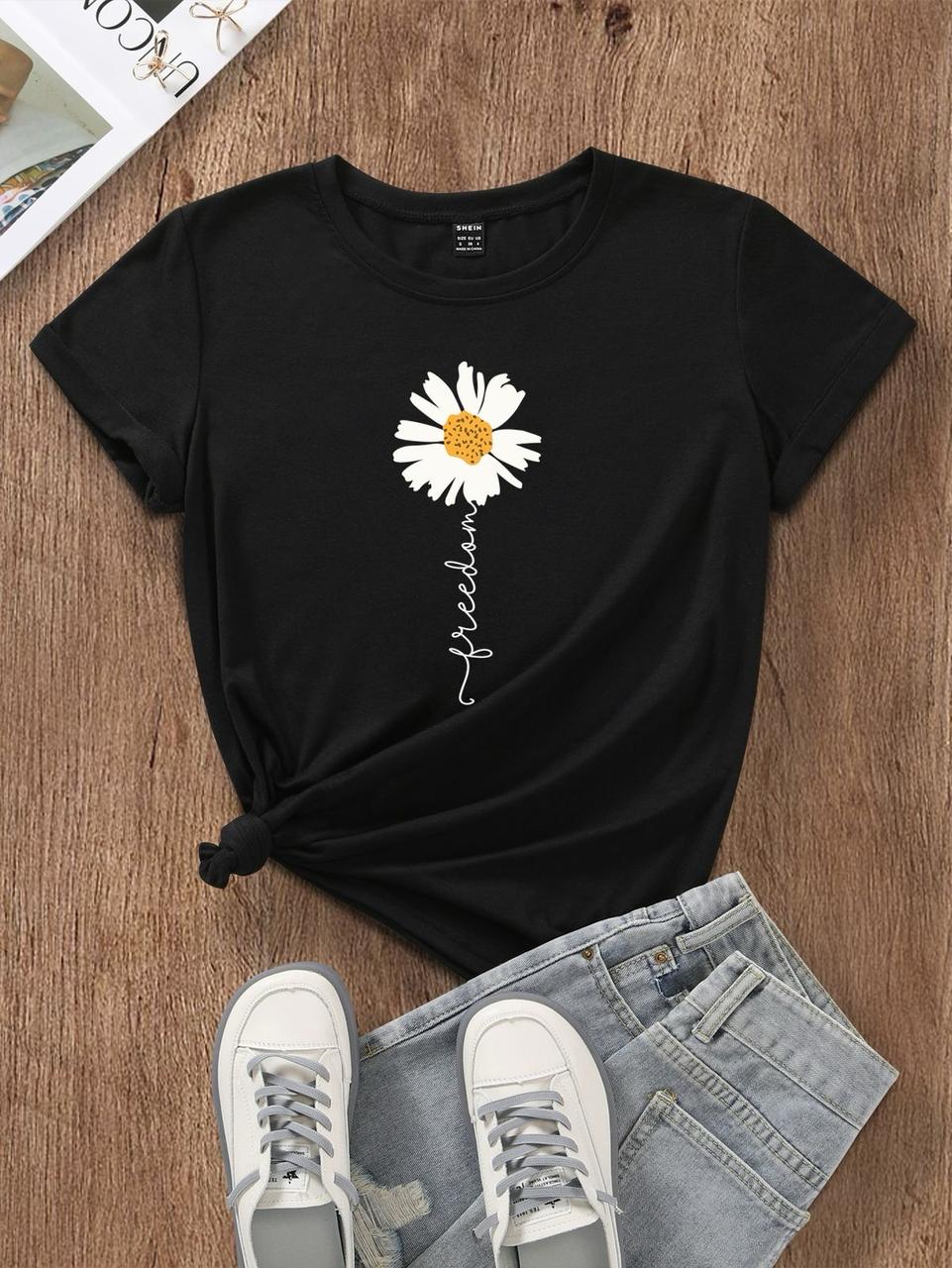 CAMISETA DAMA MARGARITA FREEDOM