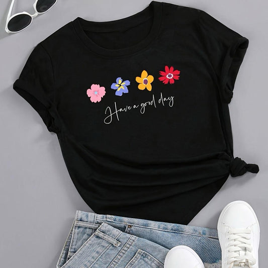 CAMISETA DAMA HAVE A GOOD DAY