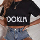 CAMISETA CROP BROOKLYN