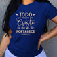 CAMISETA AZUL DAMA TODO LO PUEDO EN CRISTO
