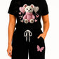 CONJUNTO DAMA NEGRO OSA GLOBO