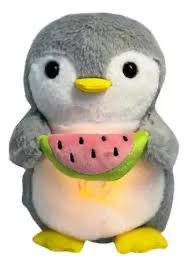 PINGUINO DE PELUCHE QUE RESPIRA