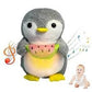 PINGUINO DE PELUCHE QUE RESPIRA