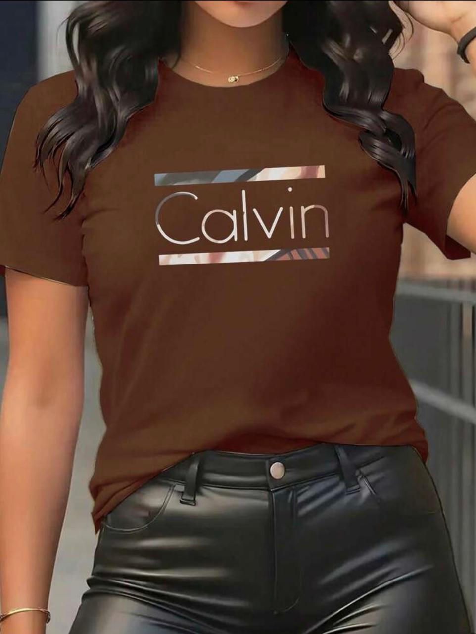 CAMISETA DAMA CALVIN
