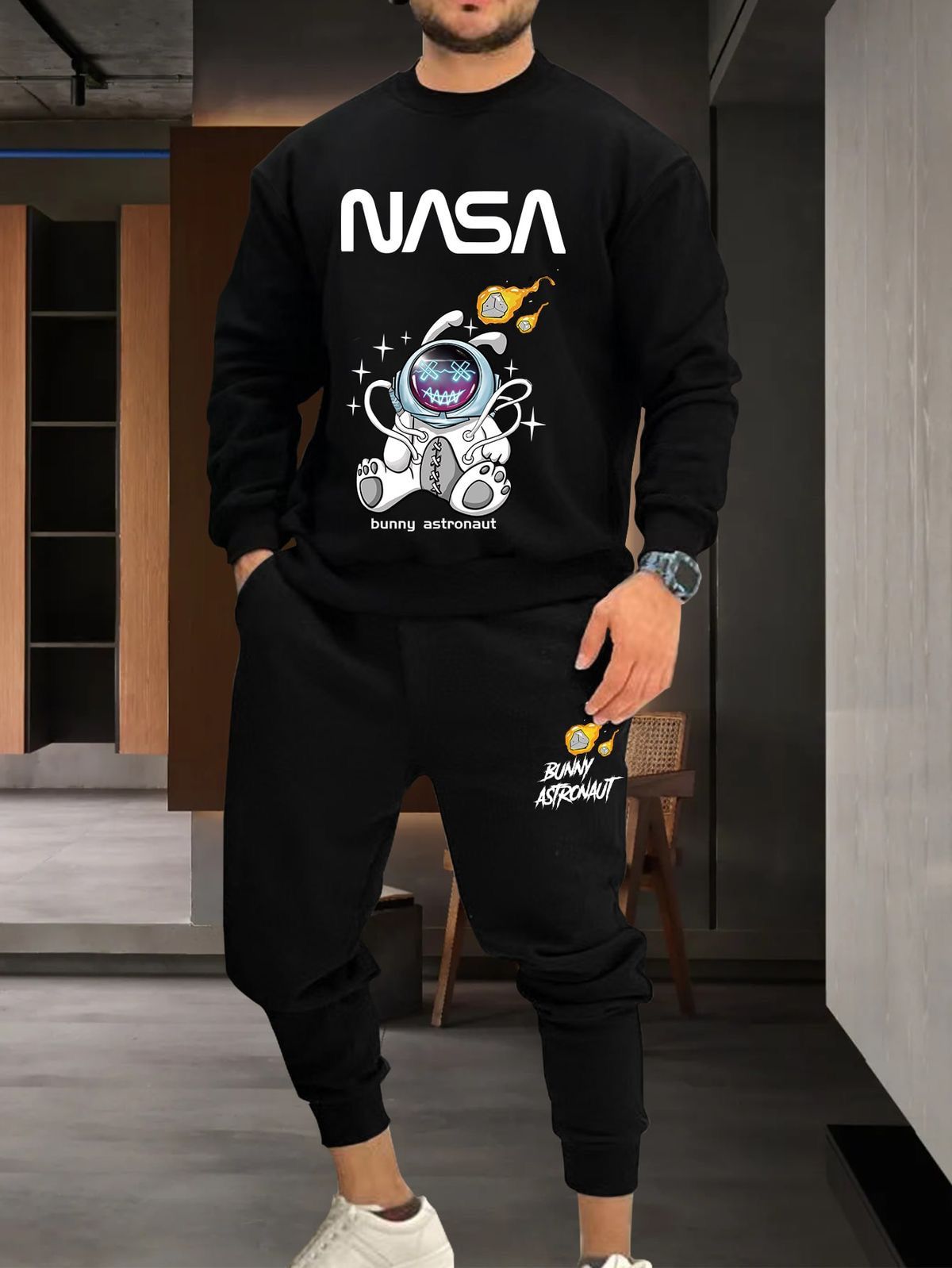 CONJUNTO JOGGER OSO NASA