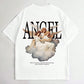 CAMISETA BLANCA OVERSIZE ANGEL