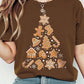 CAMISETA DAMA CAFE ARBOL GENGIBRE