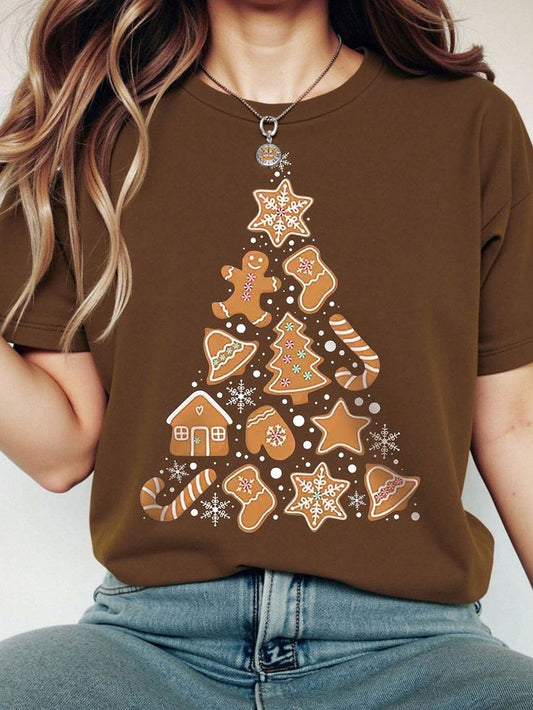 CAMISETA DAMA CAFE ARBOL GENGIBRE
