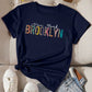 CAMSIETA DAMA AZUL BROOKLING