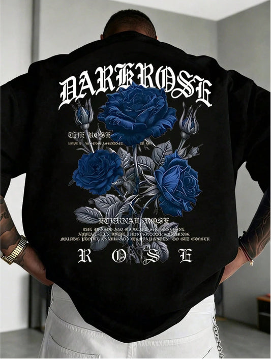 CAMISETA HOMBRE NEGRA DARKROSE