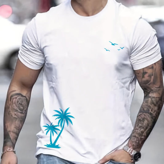 CAMISETA BLANCA PALMERA