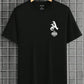 CAMISETA NEGRA A CORAZON