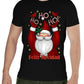 CAMISETA NEGRA NAVIDAD HO HO  231302