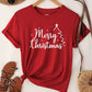 CAMISETA ROJA MERY CHRISTMAS