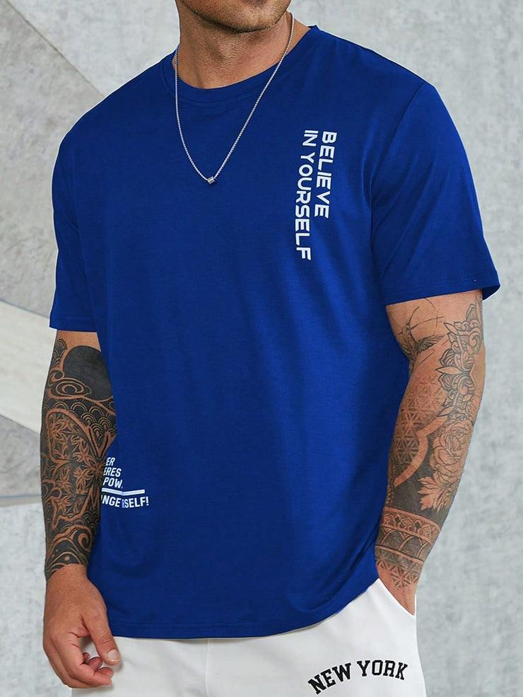 CAMISETA AZUL BELIVE