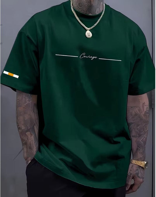 CAMISETA HOMBRE VERDE COURAGE