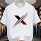 CAMISETA HOMBRE BLANCA X ROJA-NEGRO
