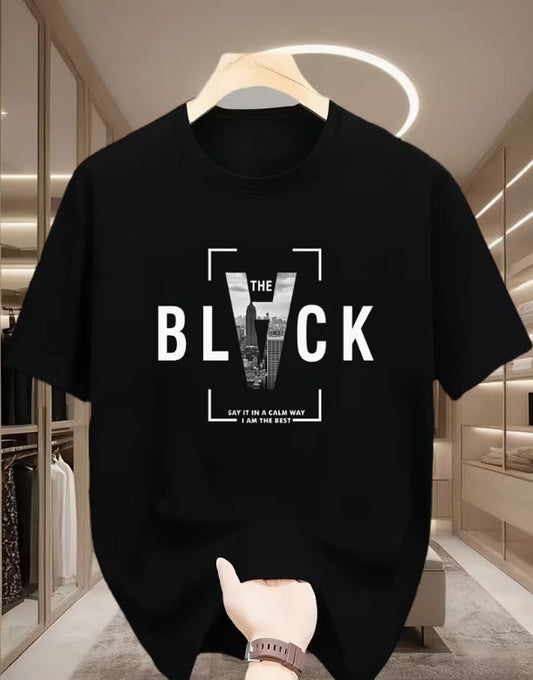 CAMISETA HOMBRE NEGRA BLACK CITY