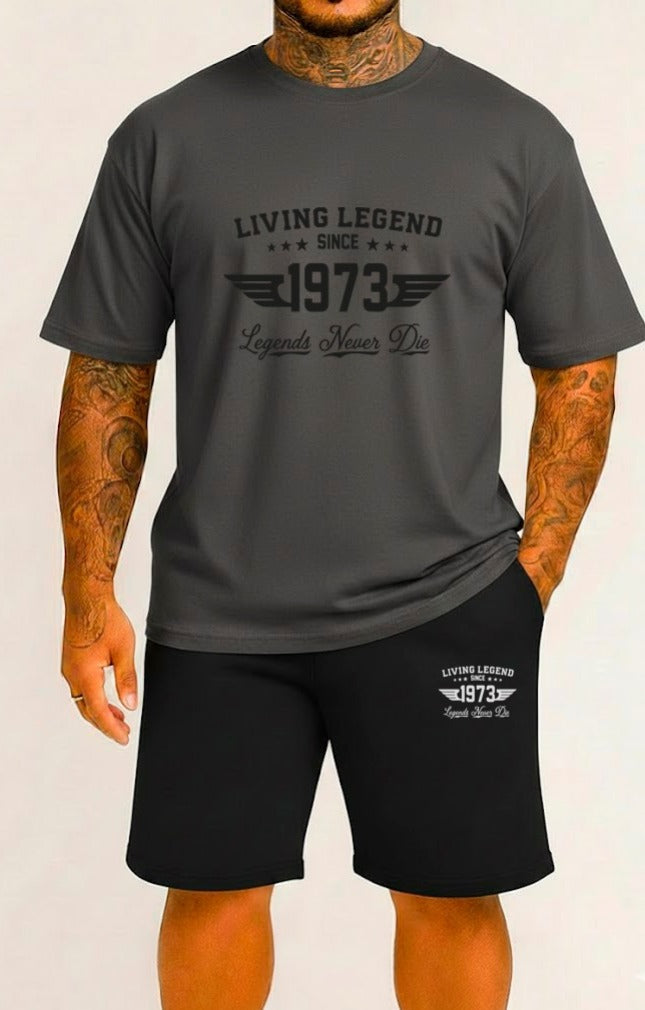 CONJUNTO HOMBRE GRIS LEGEND 1973