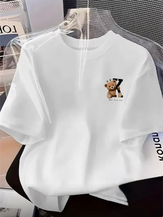 CAMISETA DAMA BLANCO CEREZAS OSITO K