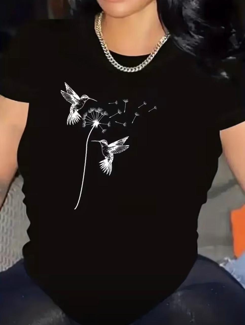 CAMISETA DAMA BLANCO COLIBRI BLANCO