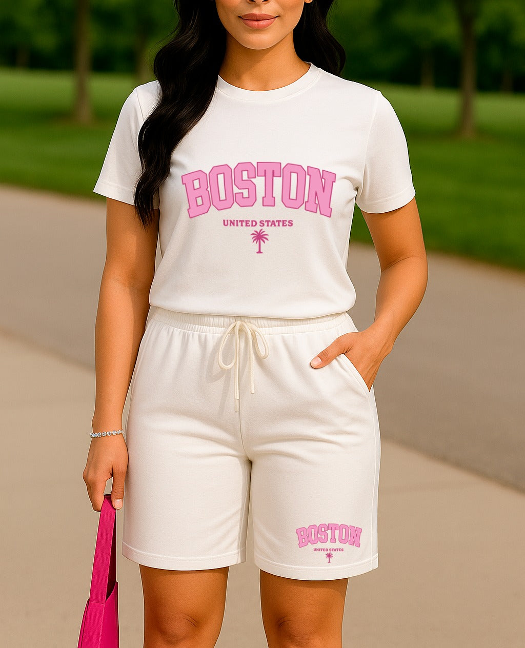 CONJUNTOS DAMA BLANCO BOSTON
