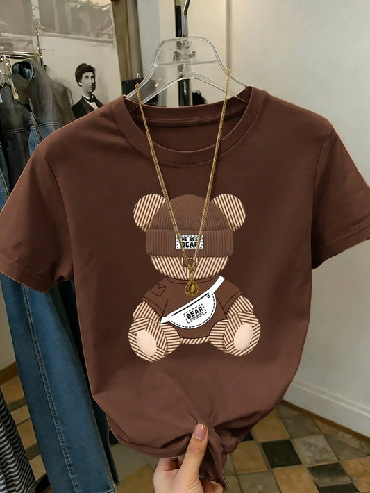 CAMISETA DAMA CAFE OSO BEAR
