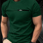 CAMISETA HOMBRE VERDE FACE FUTURE