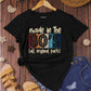 CAMISETA DAMA NEGRA 80 S