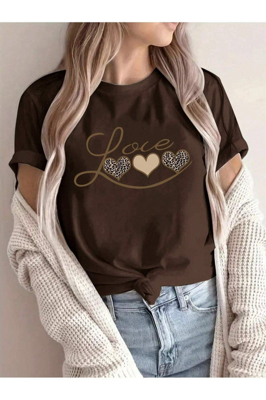 CAMISETA CAFE DAMA LOVE