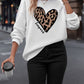 BUZO DAMA BLANCO LEOPARDO