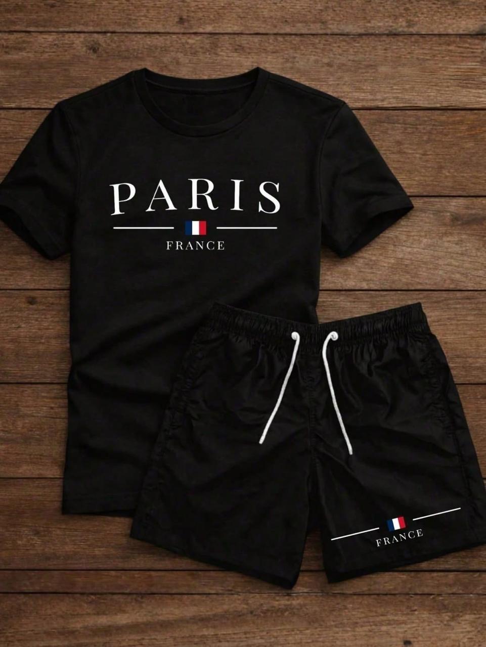 CONJUNTO HOMBRE NEGRO PARIS FRANCE