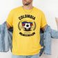 CAMISETA AMARILLA HOMBRECOLOMBIA