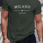 CAMISETA HOMBRE VERDE MILITAR MILANO