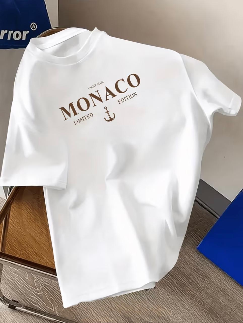 CAMISETA HOMBRE BLANCA MONACO