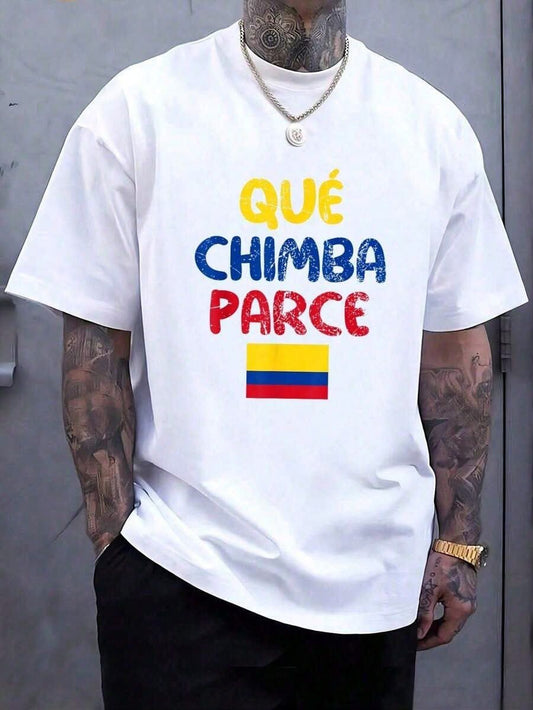 CAMIETA HOMBRE BLANCA QUE CHIMBA COLOMBIA