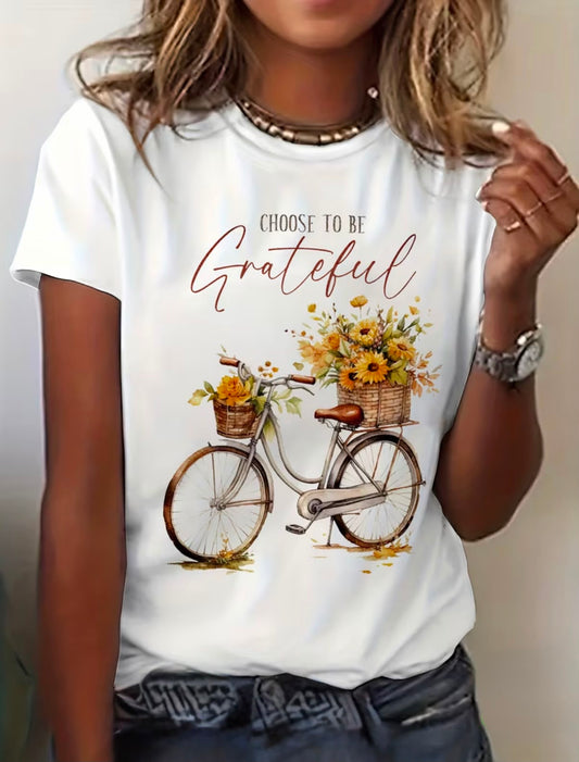 CAMISETA DAMA BLANCA GRATEFUL