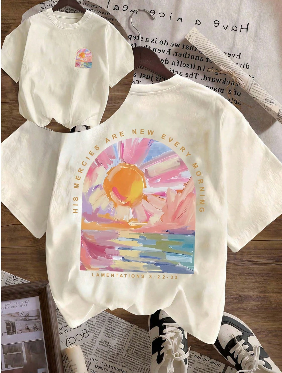 CAMISETA DAMA CAMEL LAMENTATIONS