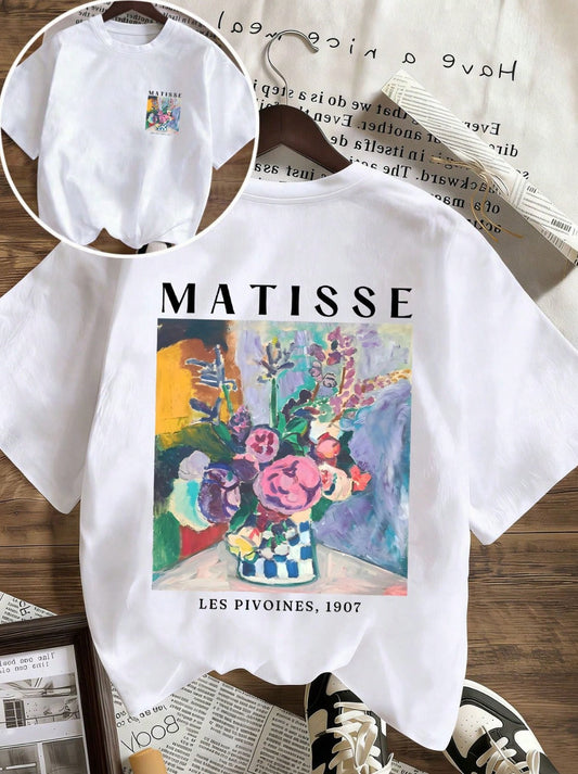 CAMISETA DAMA BLANCA MATISSE