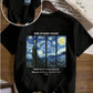 CAMISETA DAMA NEGRA VINCENT VAN GOGH