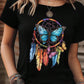 CAMISETA DAMA MARIPOSA ATRAPASUEÑOS