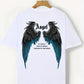 CAMISETA BLANCA OVERSIZE ANGEL BLUE