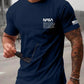 CAMISETA HOMBRE AZUL NASA