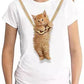 CAMISETA DAMA GATO CANGURO