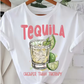 CAMISETA DAMA BLANCA TEQUILA
